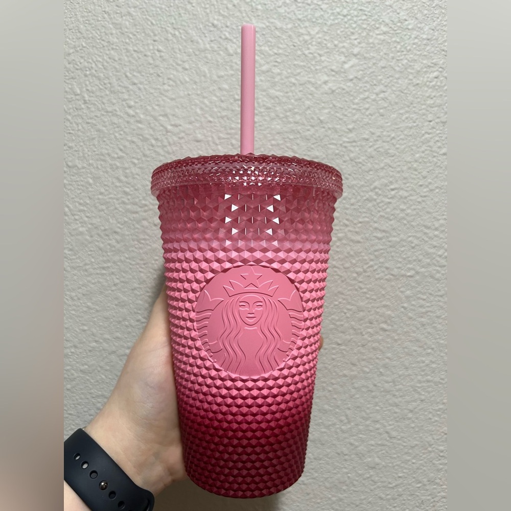 Starbucks 16oz Ombré Pink Tumbler NWT